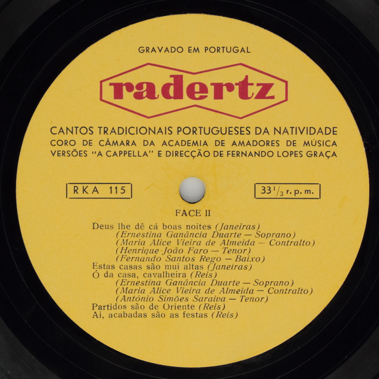 Lopes-Graça: Cantos tradicionais portugueses da natividade