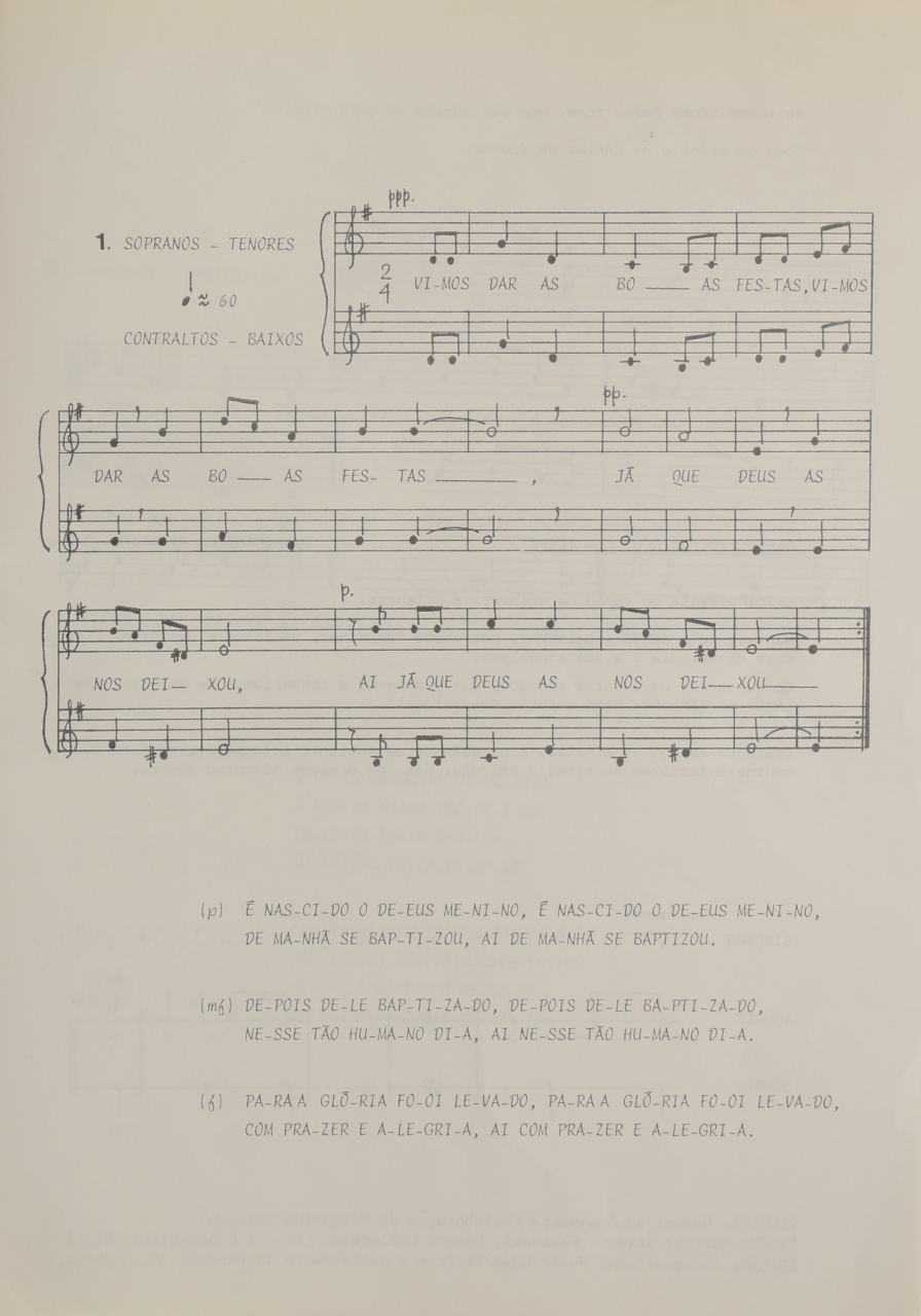 Ciclo de canções tradicionais de Natal