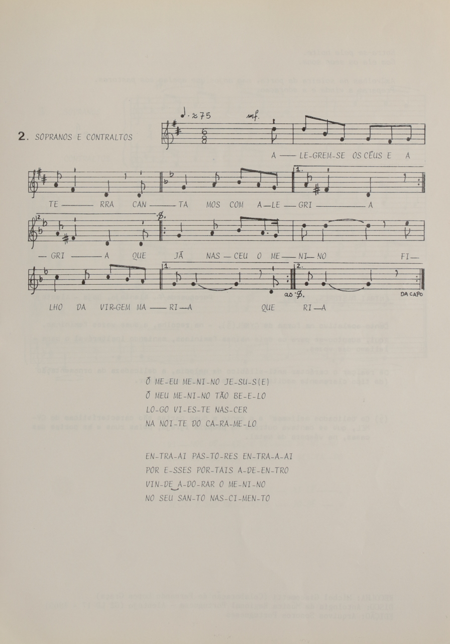 Ciclo de canções tradicionais de Natal