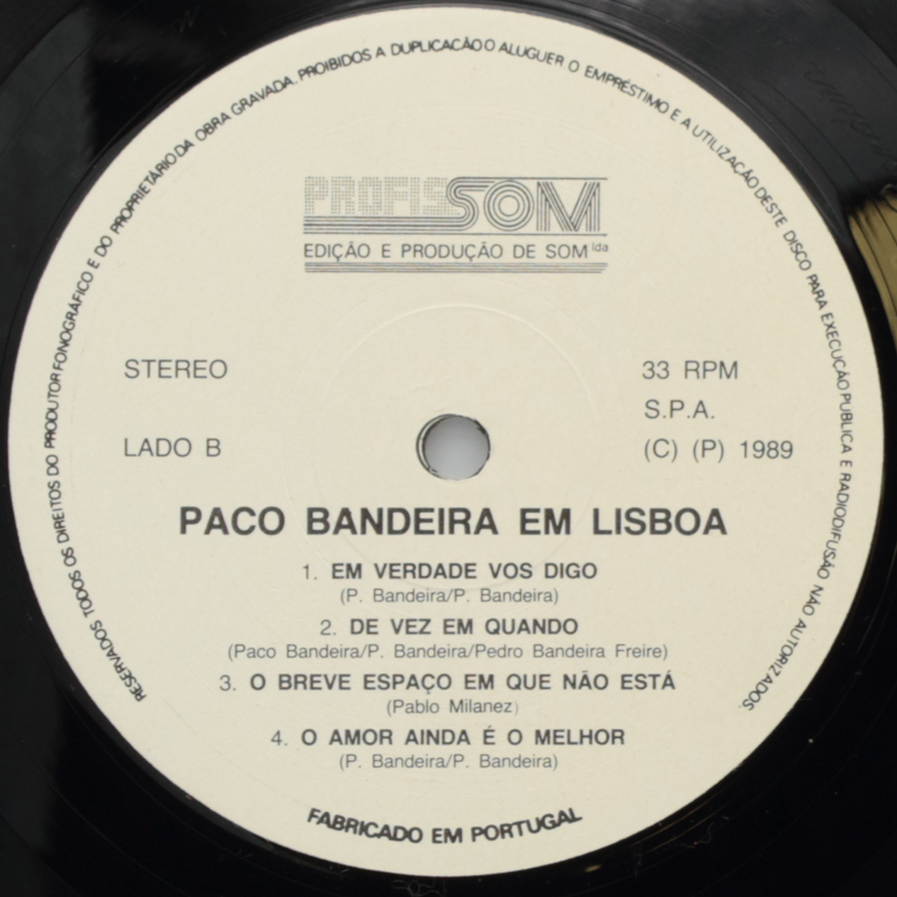 Em Lisboa