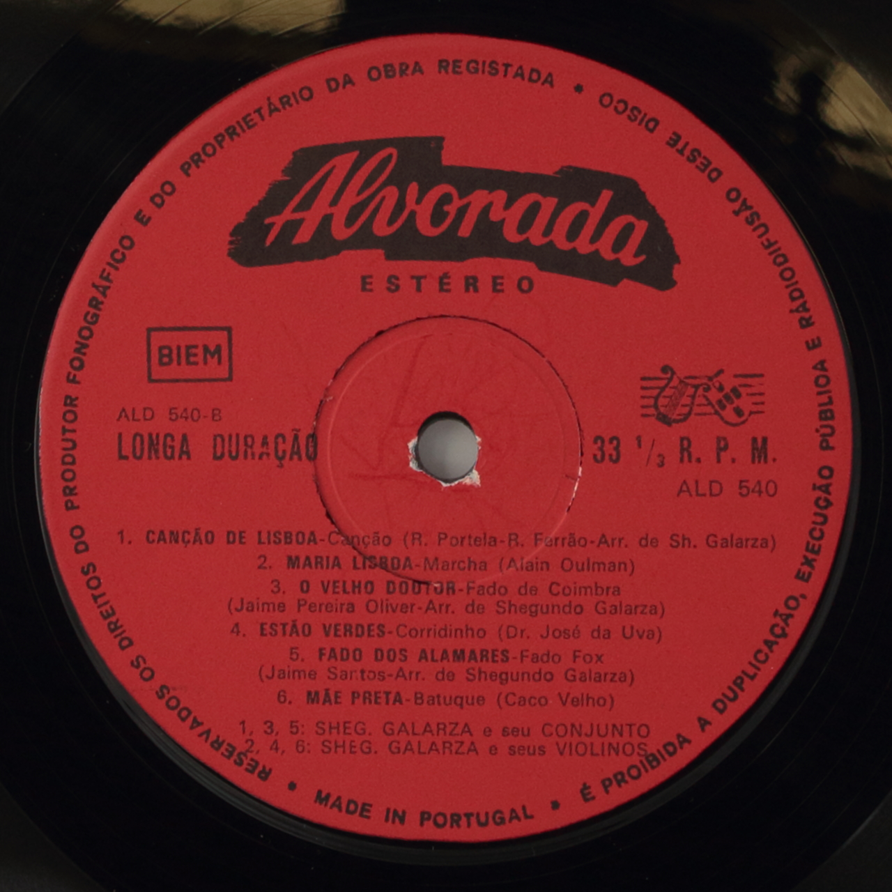 Shegundo Galarza e seu conjunto / e seus violinos