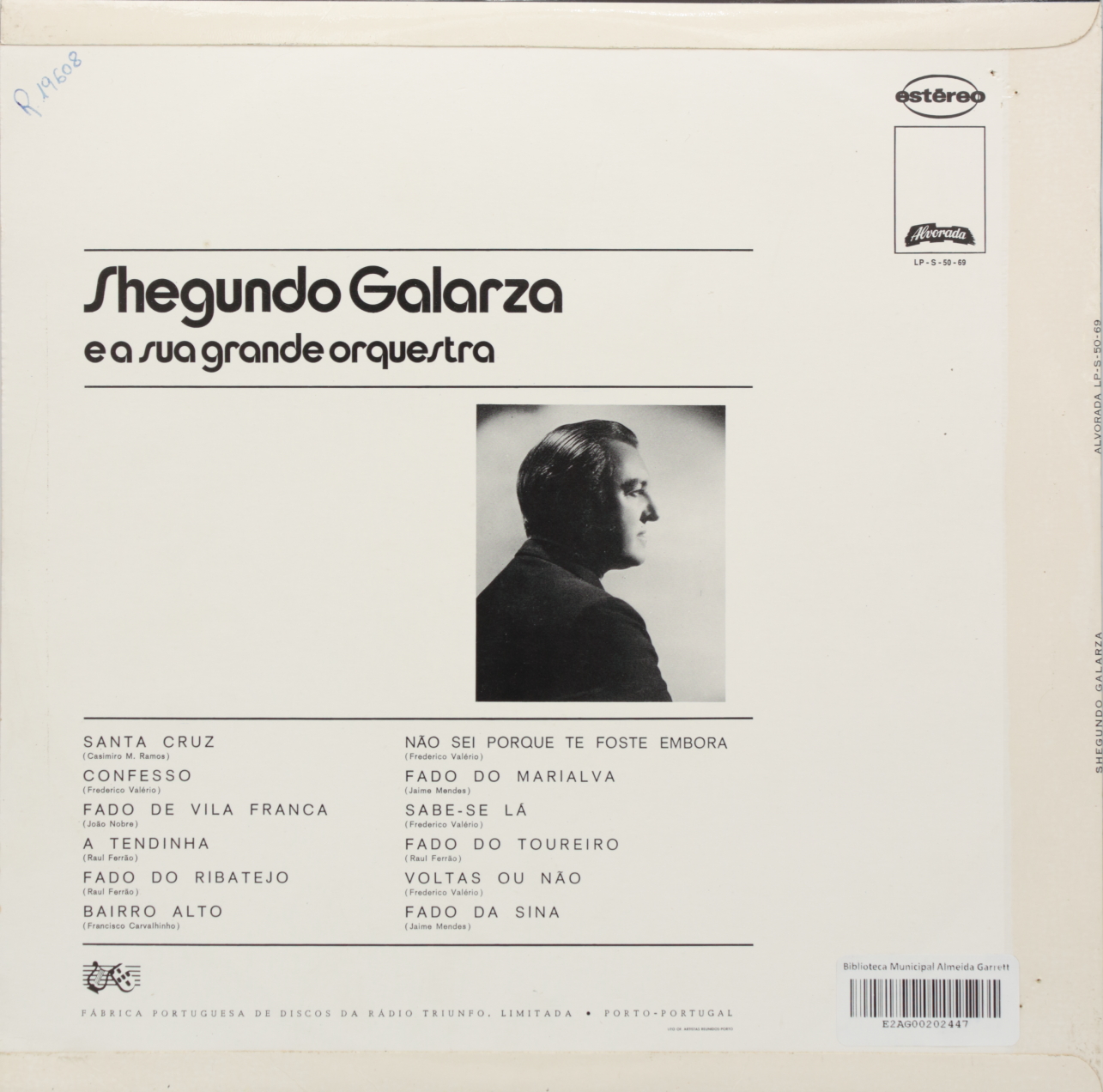 Shegundo Galarza e sua grande orquestra