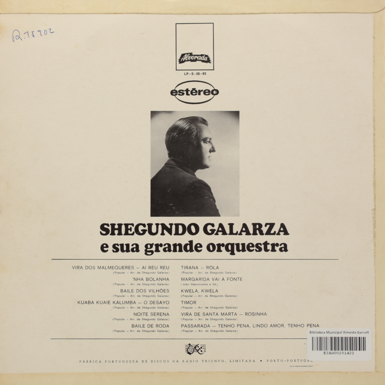 Shegundo Galarza e a sua grande orquestra