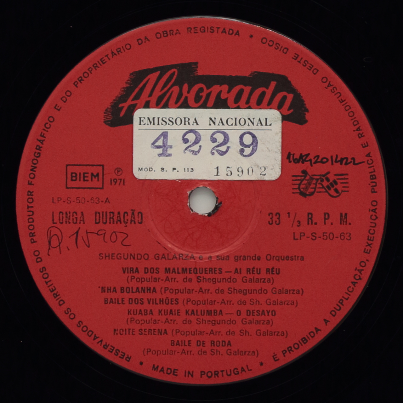 Shegundo Galarza e a sua grande orquestra