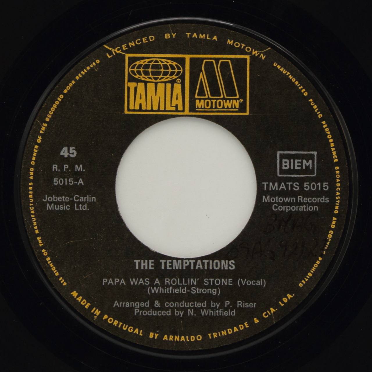 Papa Was a Rollin Stone