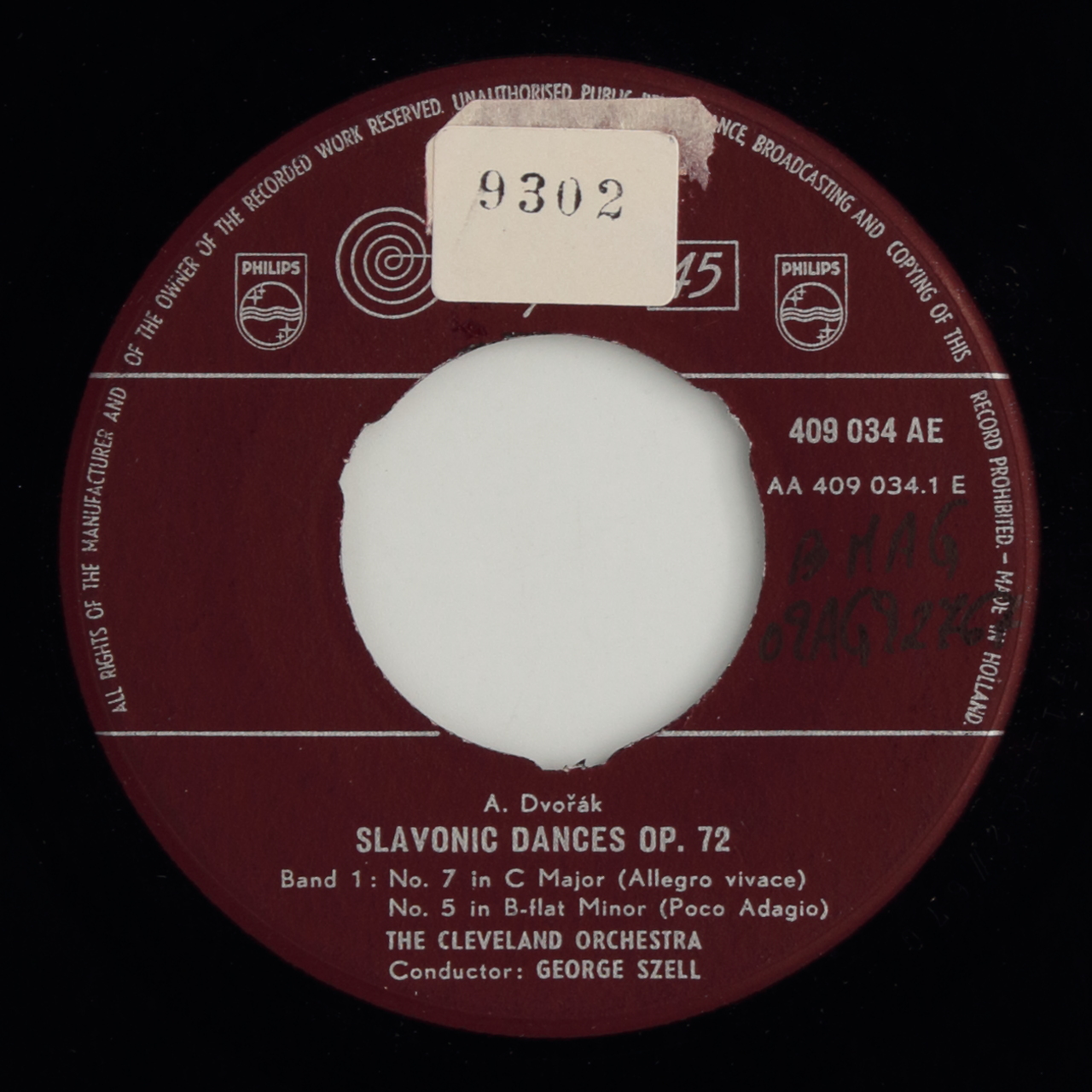 Dvorak: Slavonic Dances Op. 72
