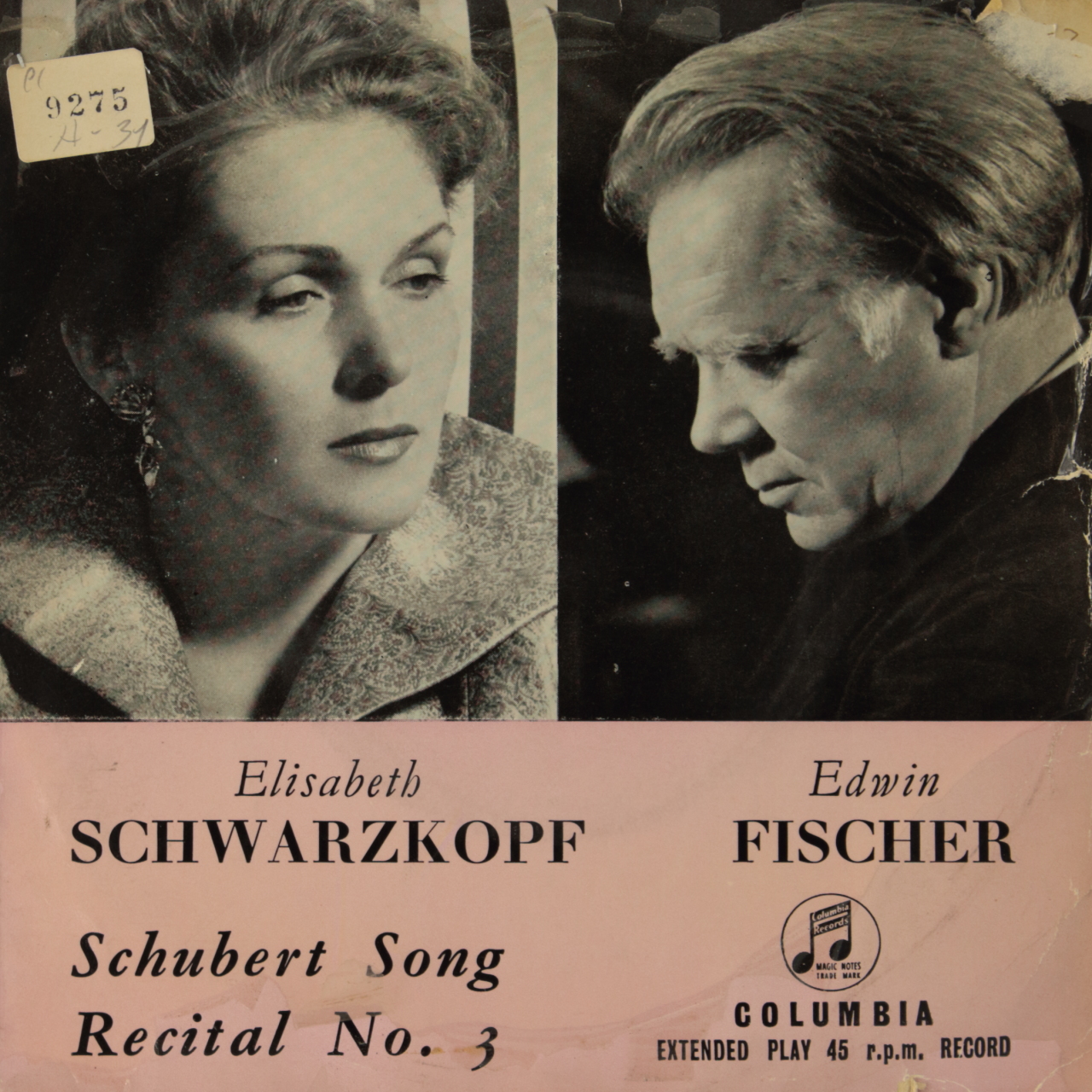 Schubert Song Recital No. 3