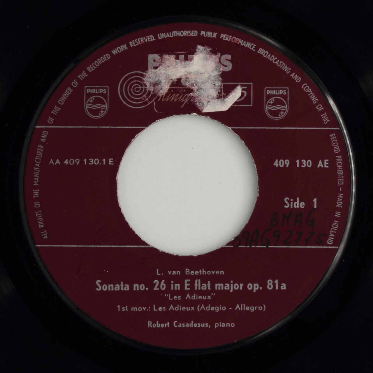 Beethoven: Les Adieux - Sonata no. 26 in E flat major op. 81a