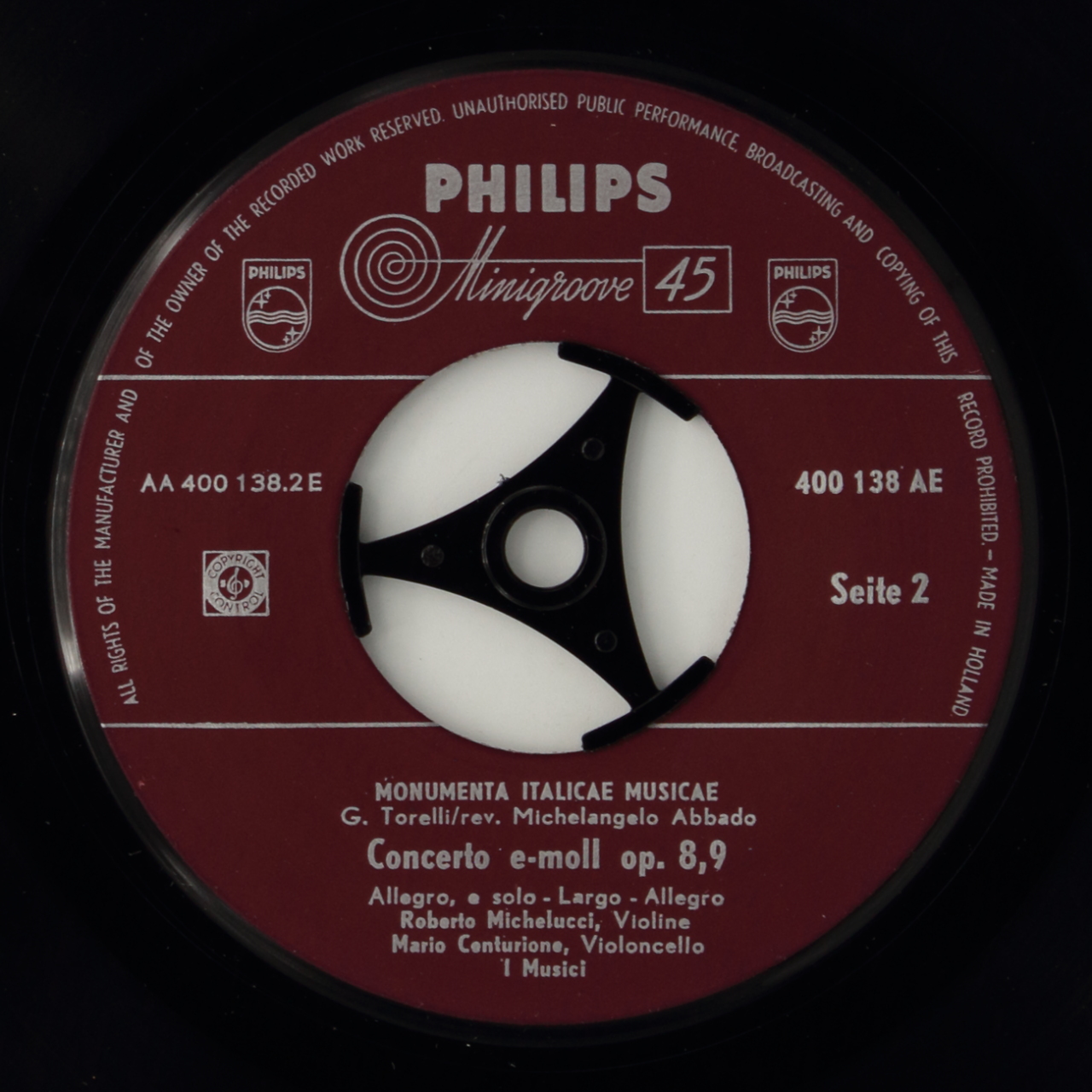 Torelli: Concerto in E minor op. 8 no. 9