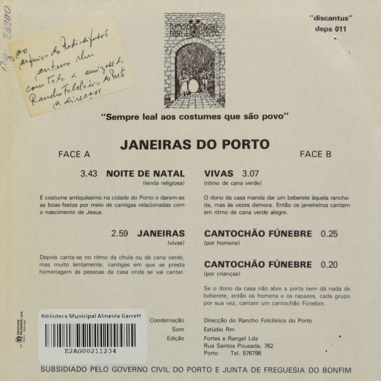 Janeiras do Porto