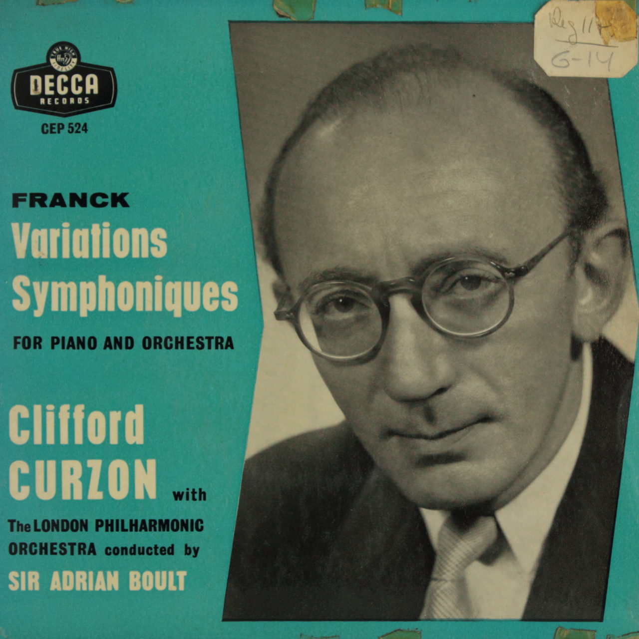Franck: Variations Symphoniques for Piano and Orchestra