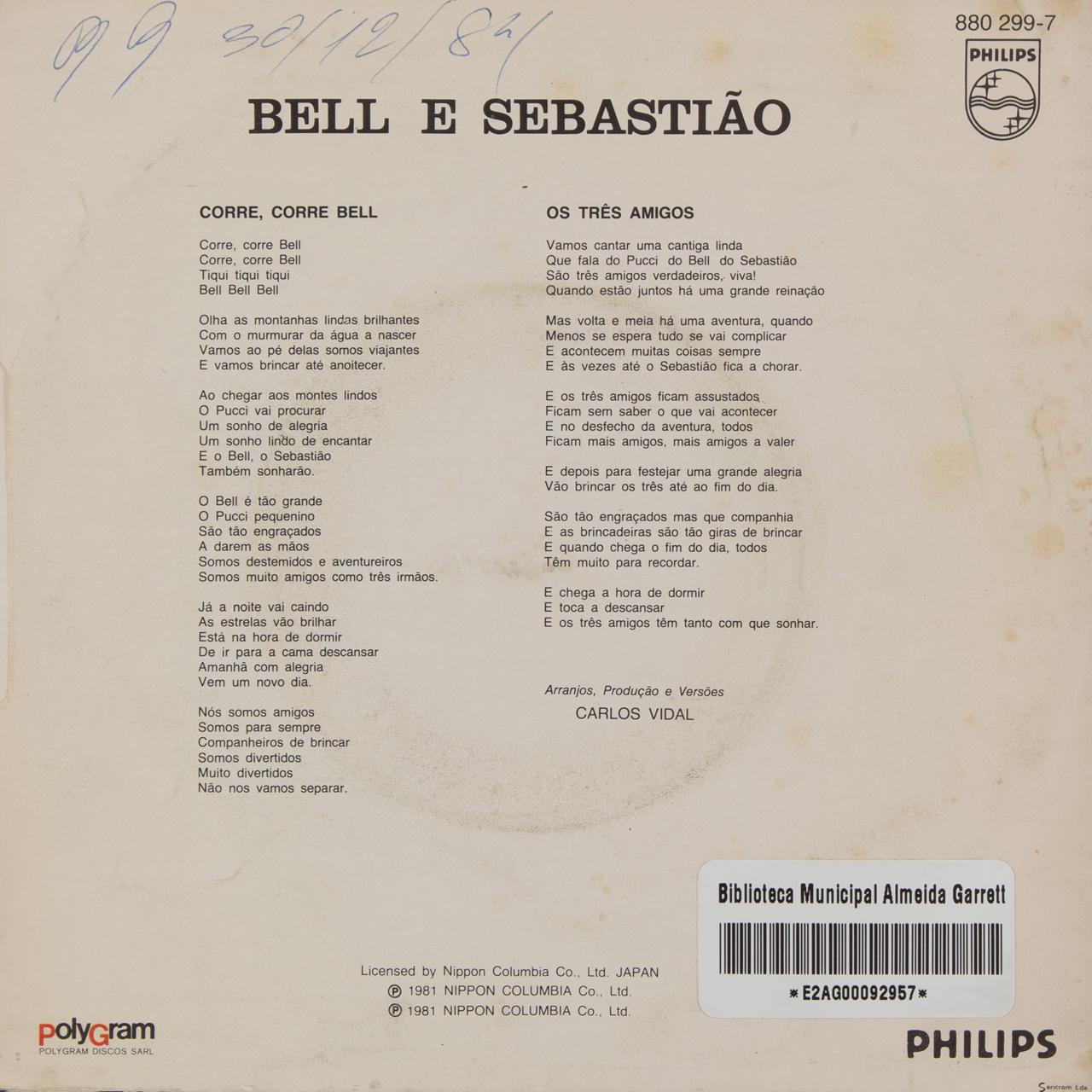 Bell e Sebastião