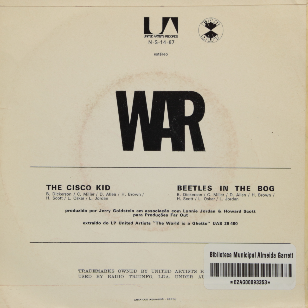The Cisco Kid; Beetles in the Bog
