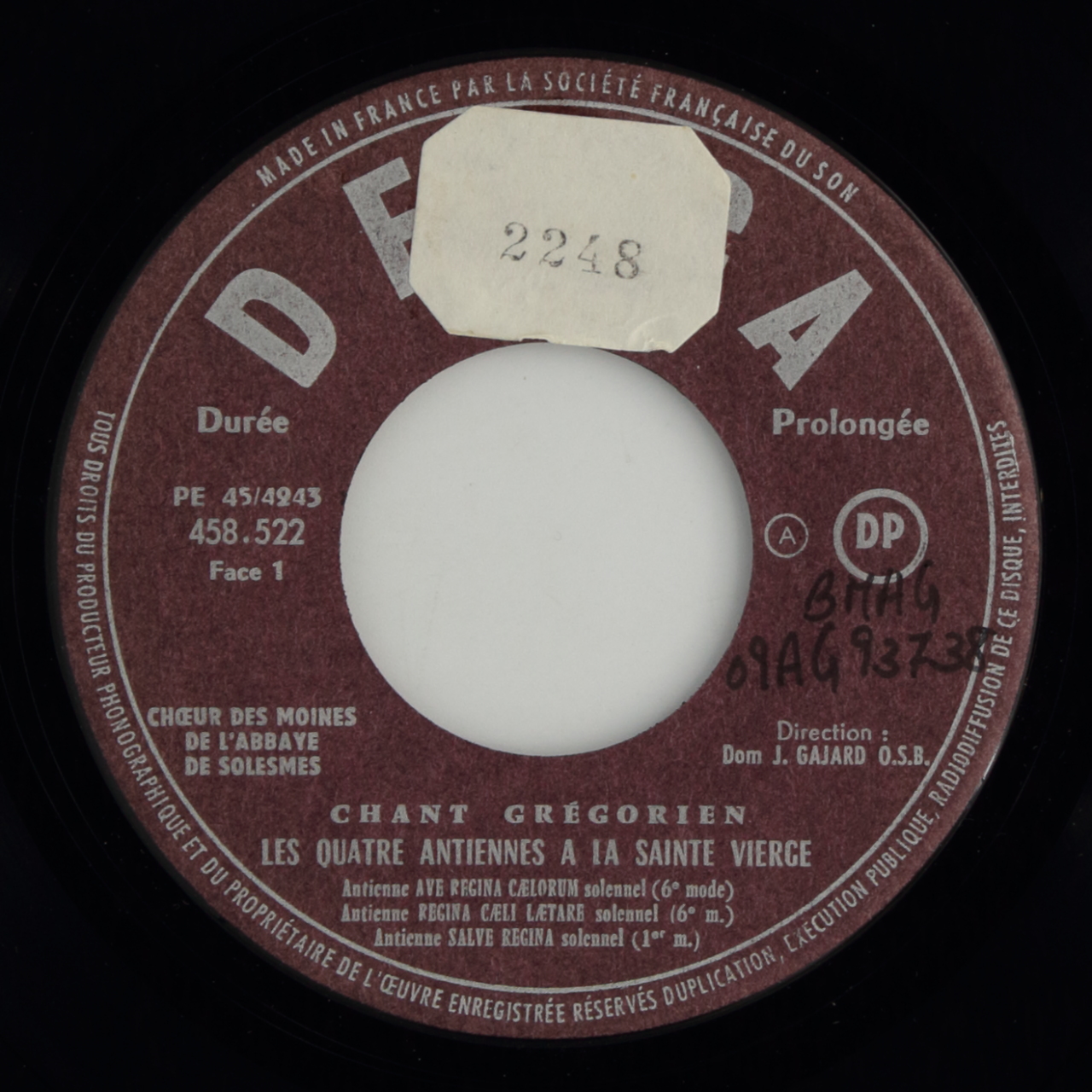 Chant grégorien - Les Quatre Antiennes a la Sainte Vierge
