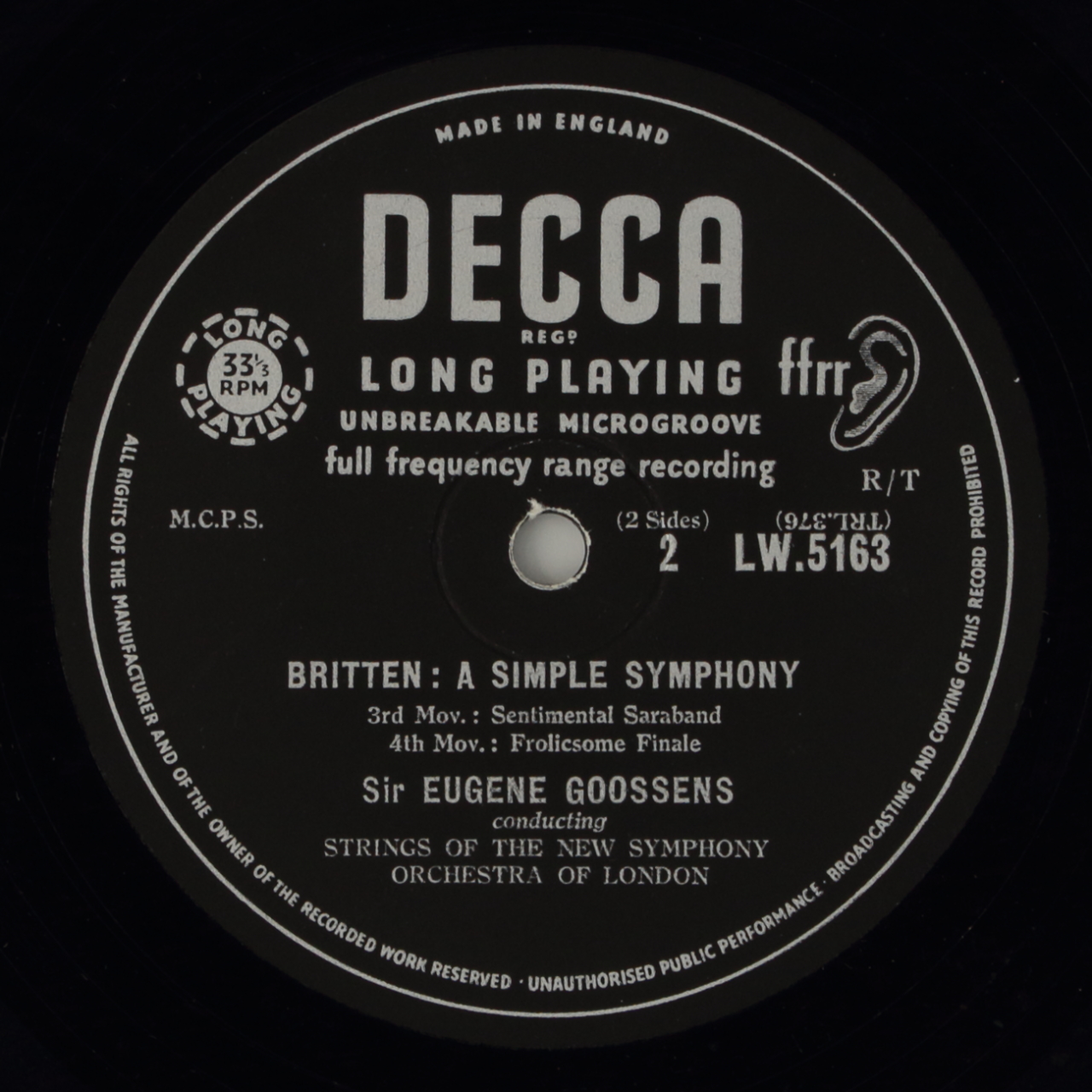 Britten: A Simple Symphony