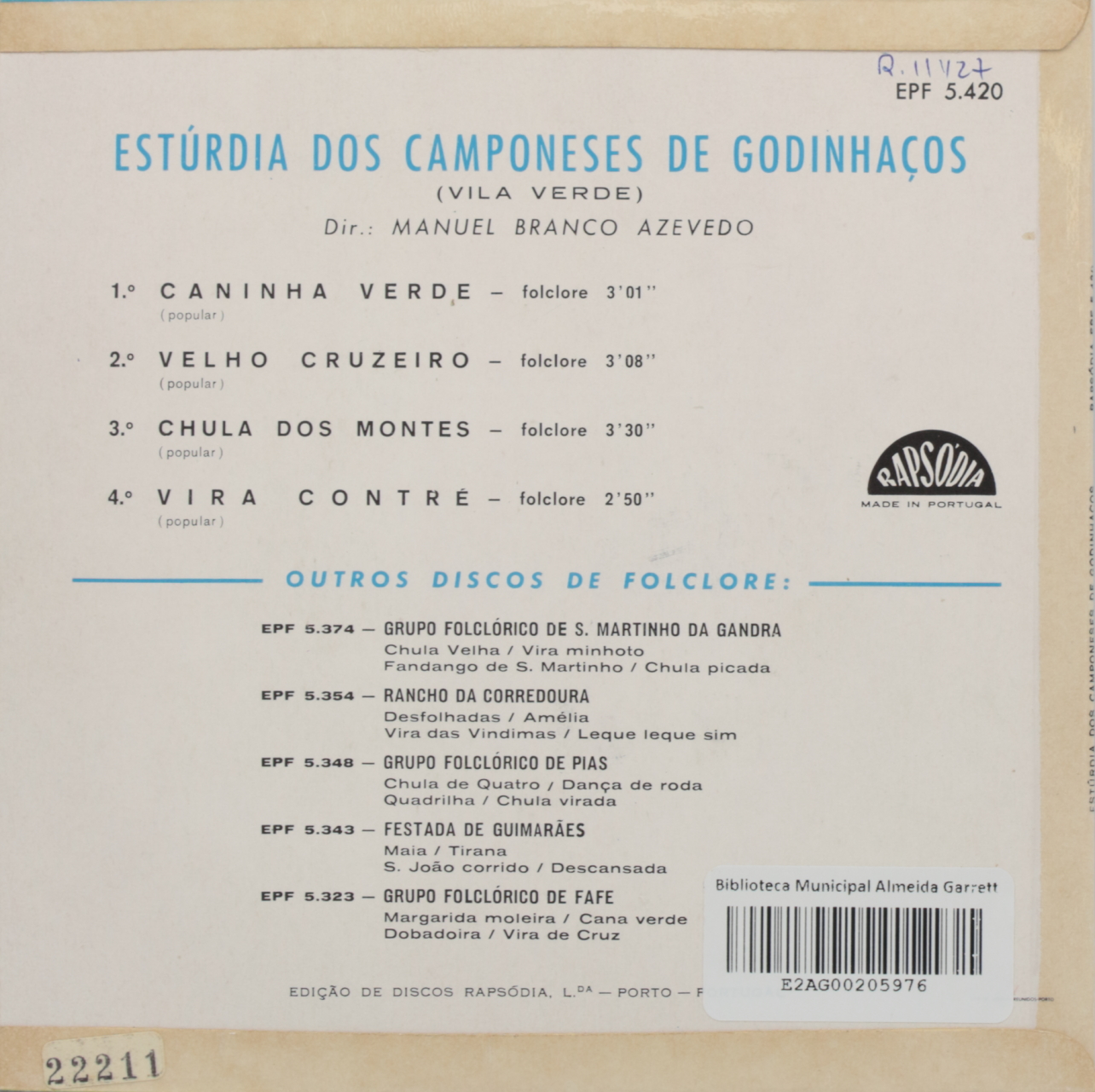 Estúrdia dos Camponeses de Godinhaços