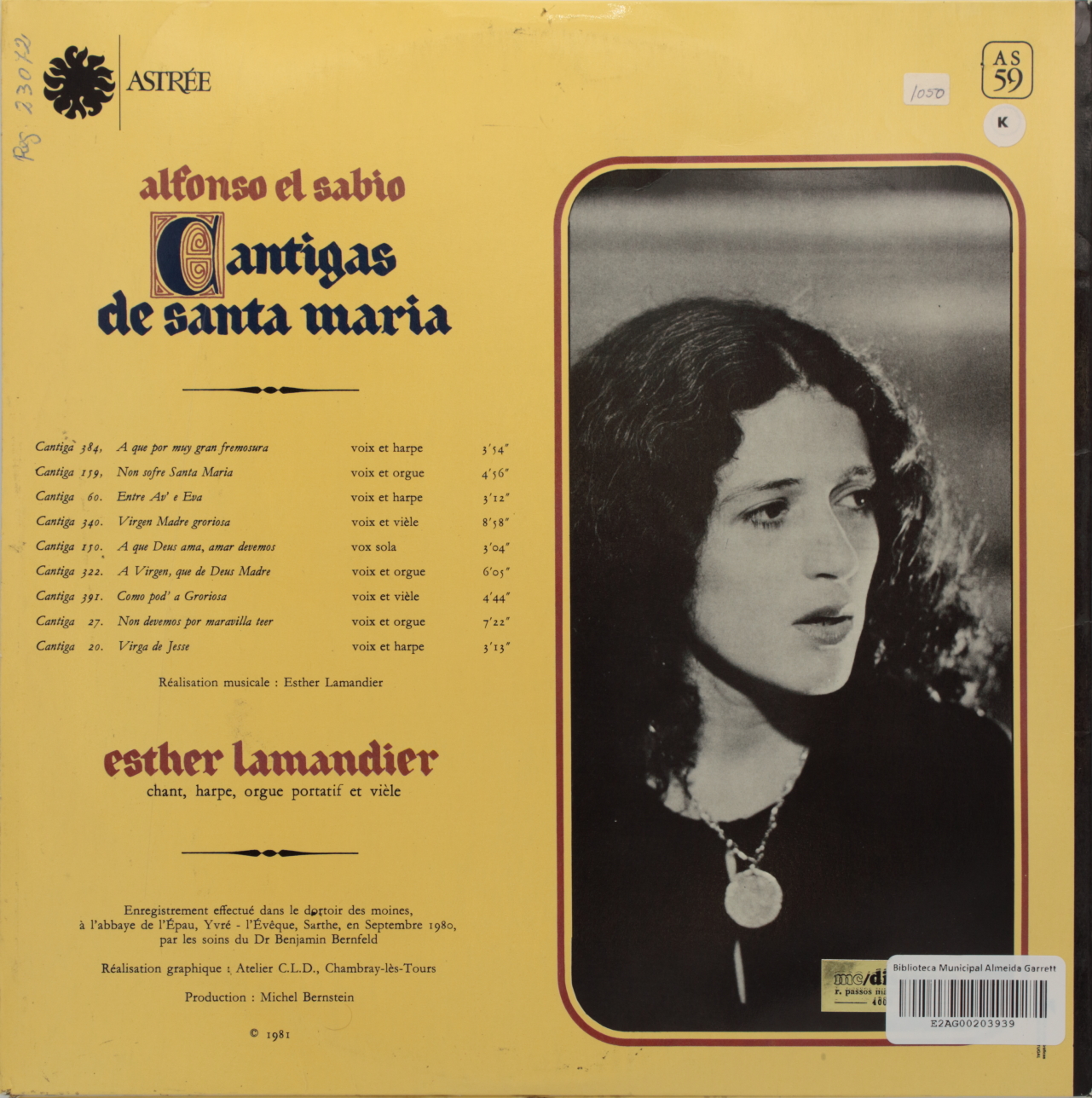 Alfonso el Sabio: Cantigas de Santa Maria