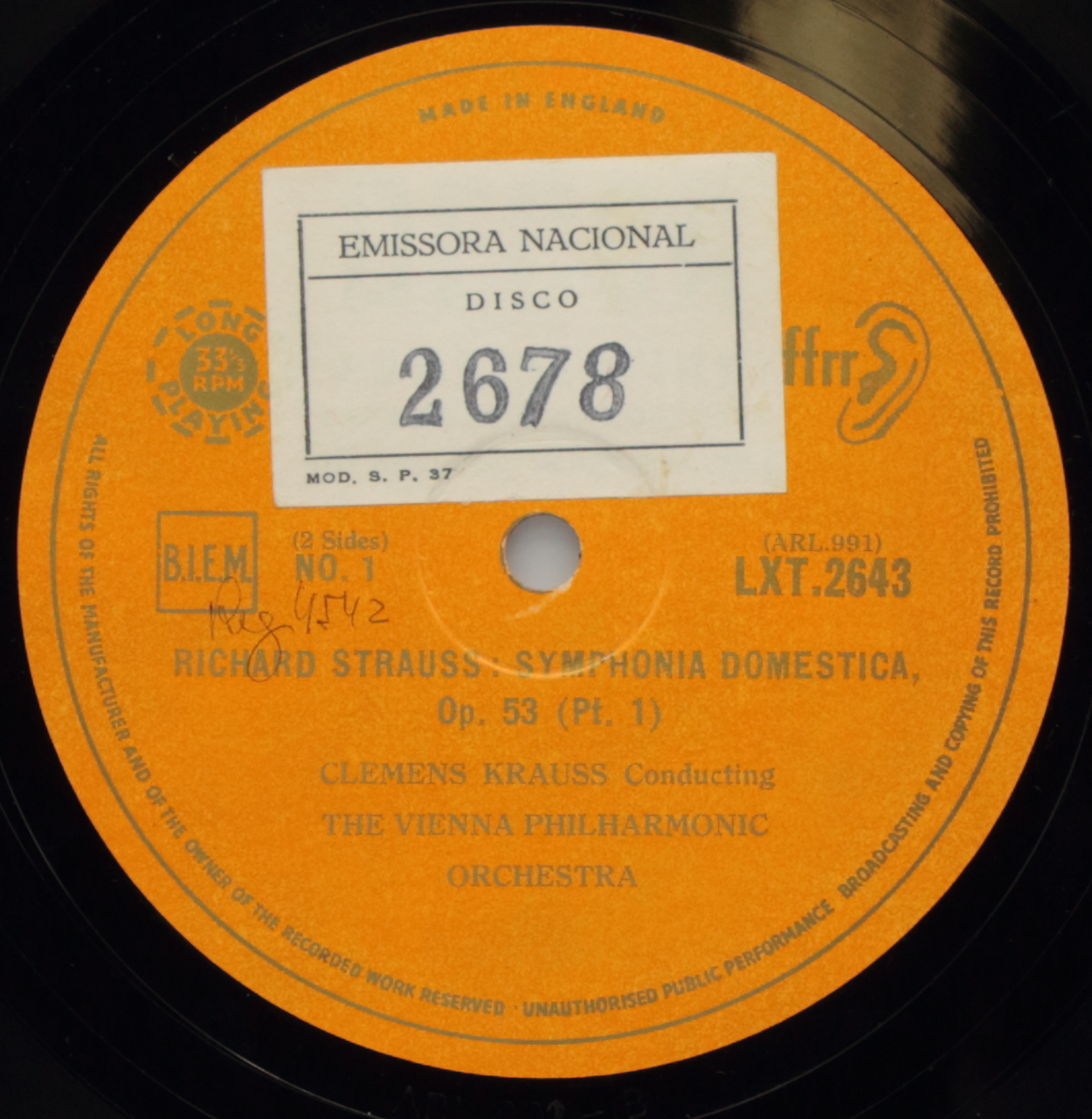 Strauss, Richard: Shymphonia Domestica