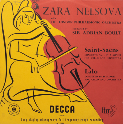 Lalo: Concerto in D minor for Cello and Orchestra / Saint-Saens: Concerto Nº 1 in A minor for Cello