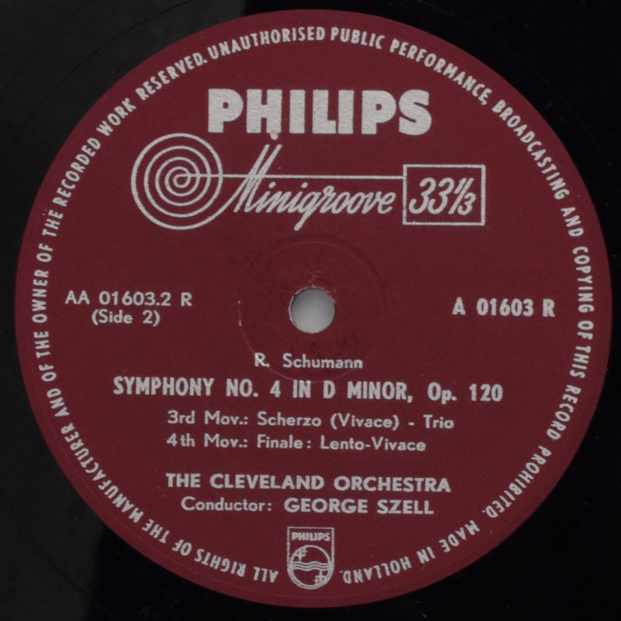 Schumann: Symphony Nº 4 in D minor, Op. 120