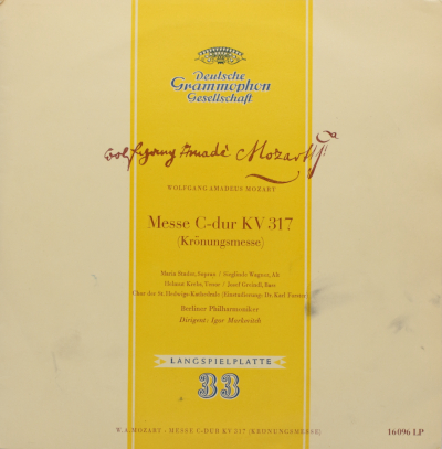 Mozart: Messe C-dur KV 317 (Krönungsmesse)