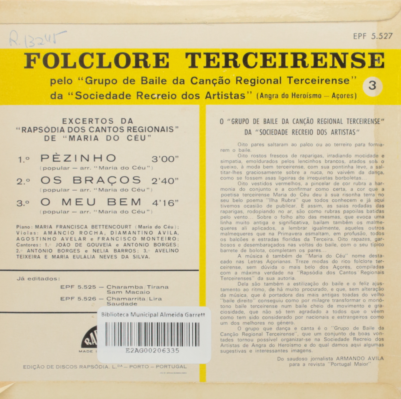 Folclore Terceirense