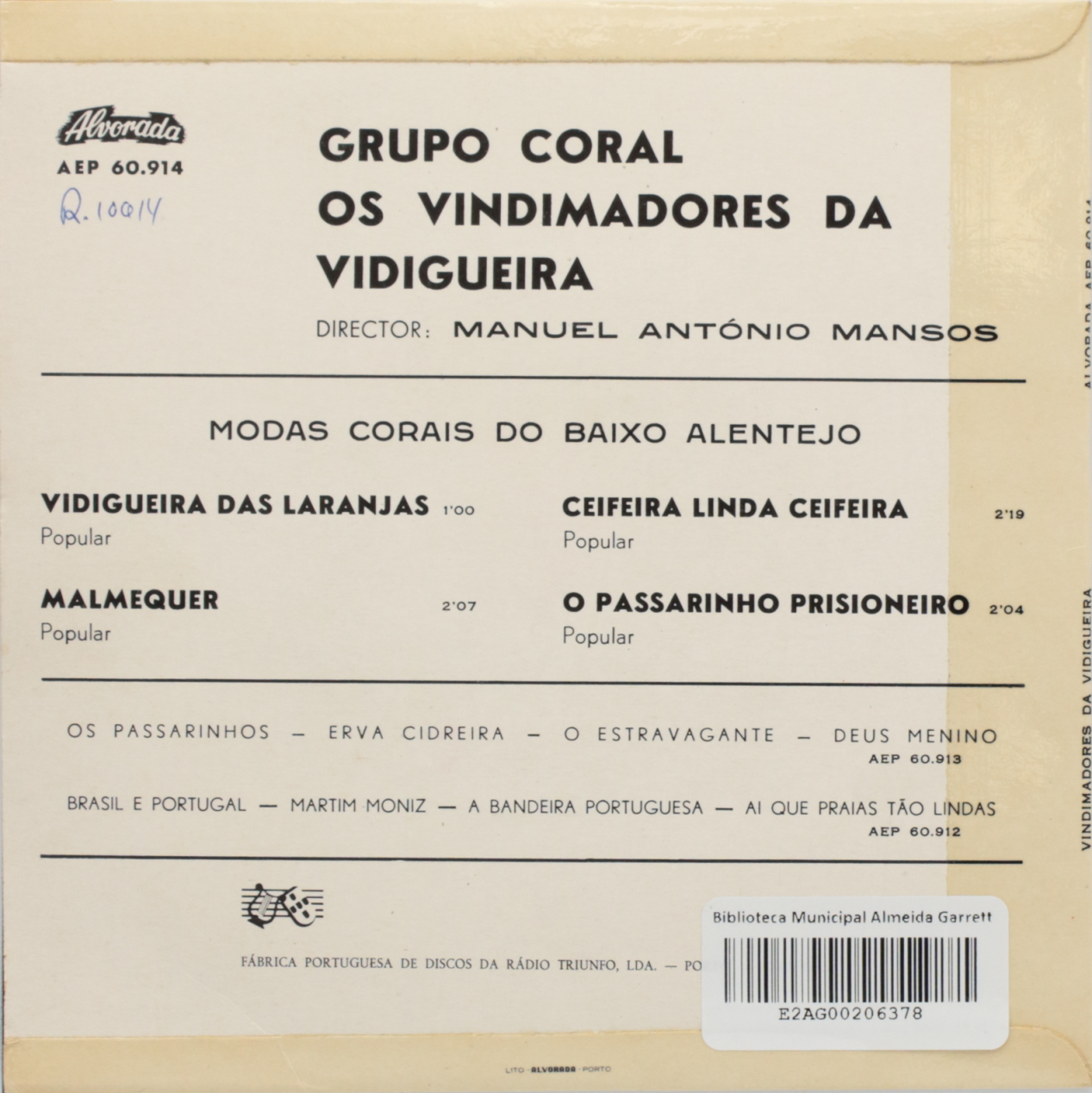 Grupo Coral Os Vindimadores da Vidigueira