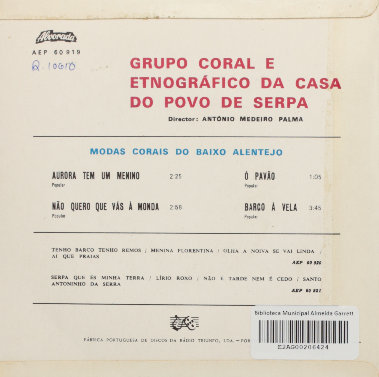 Grupo Coral e Etnográfico da Casa do Povo de Serpa