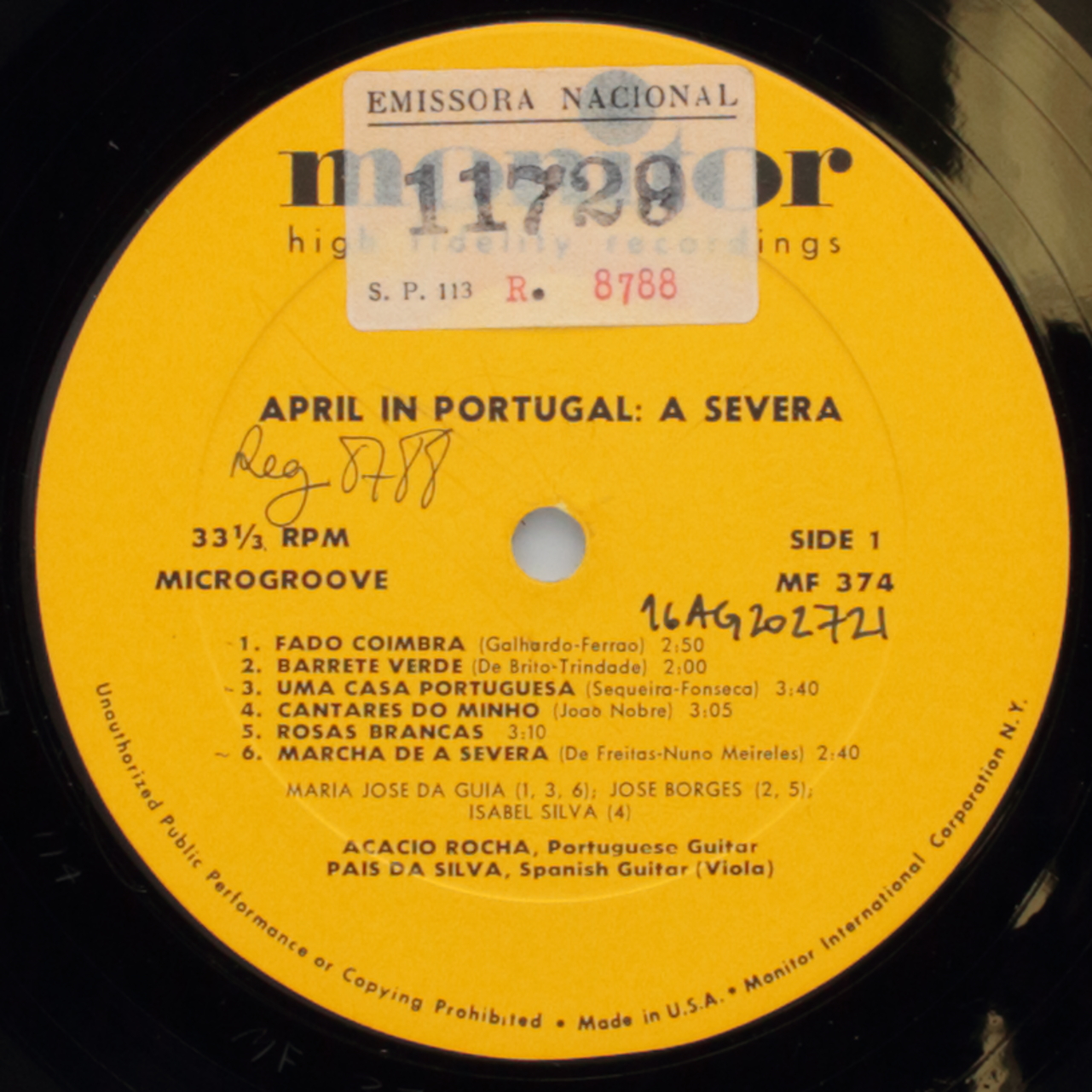 April in Portugal: A Severa