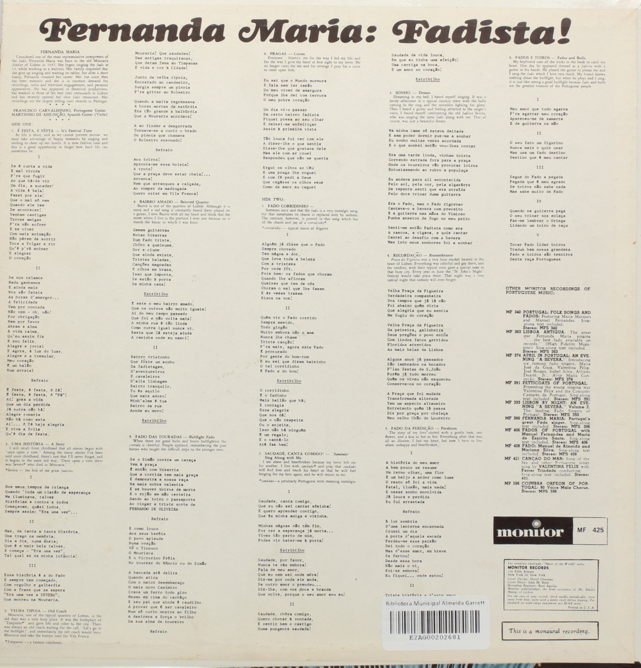 Fadista!