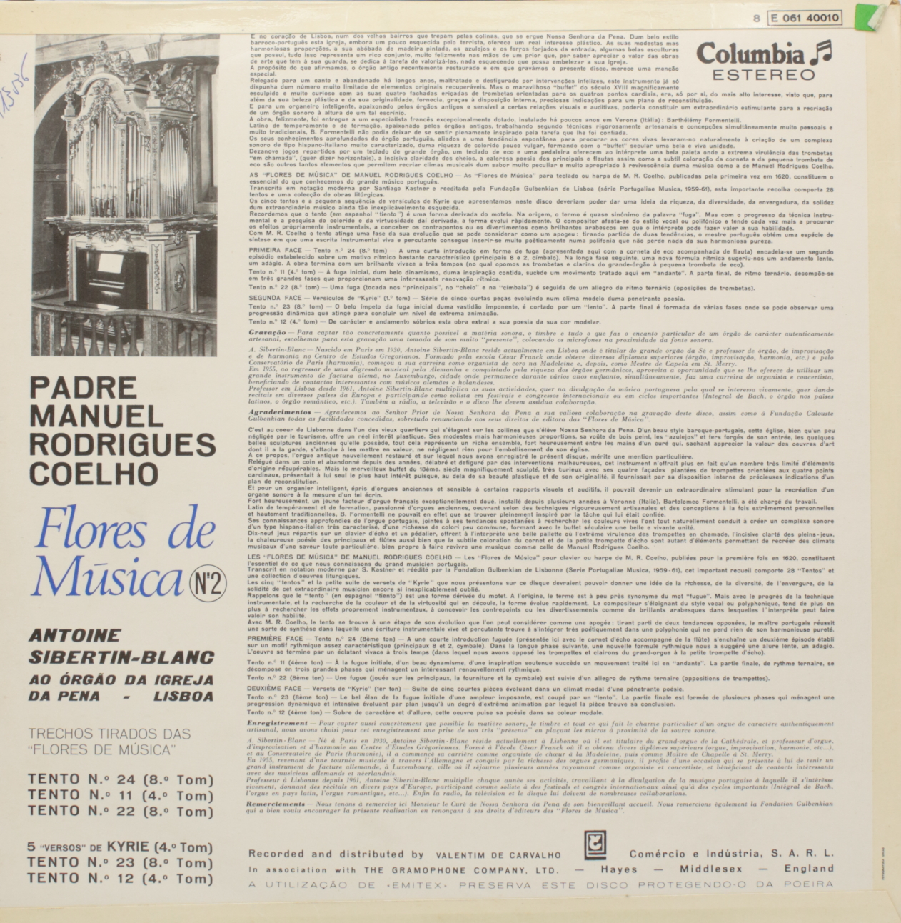 Rodrigues Coelho: Flores de Música Nº 2