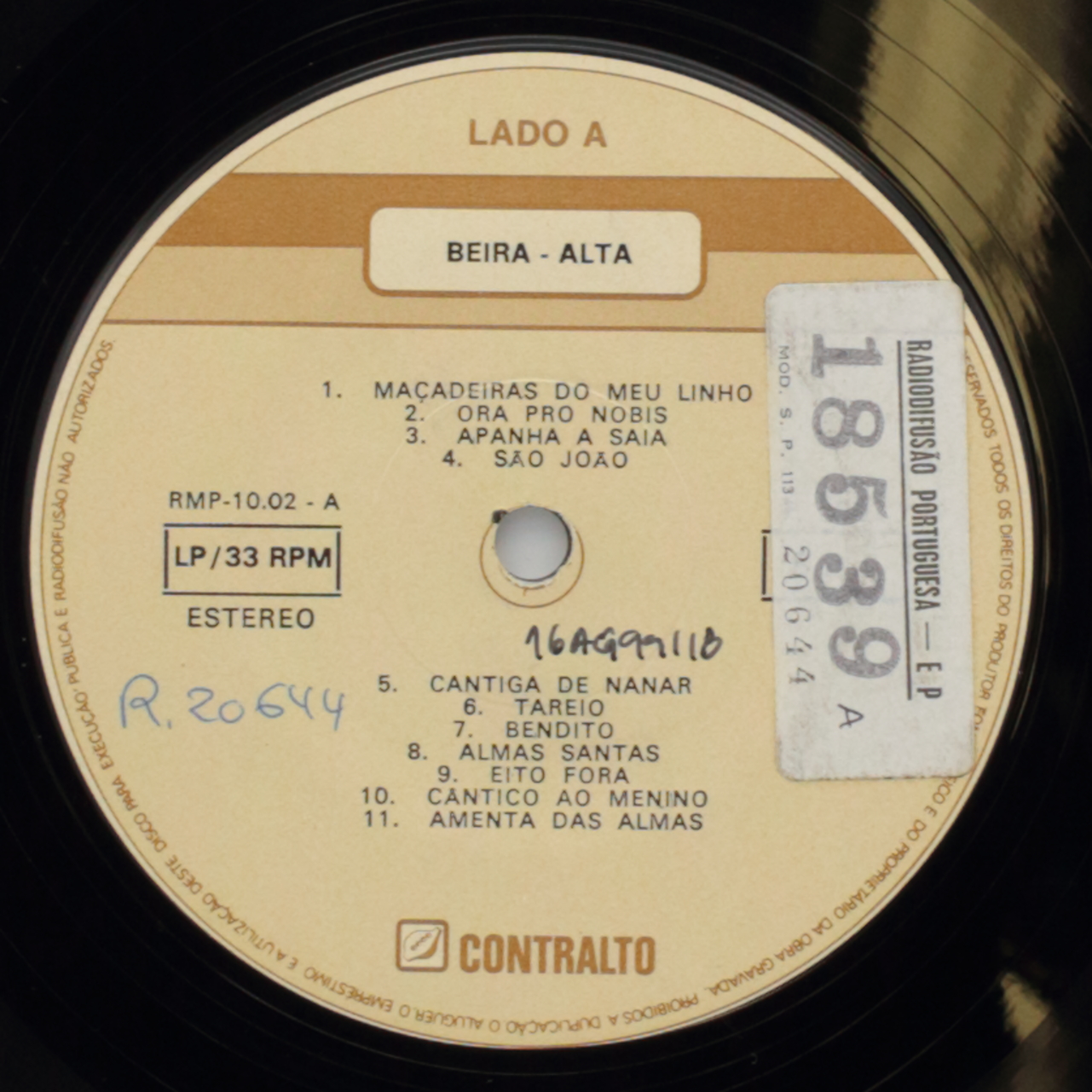 Recolhas musicais da tradição oral portuguesa: Beira Alta e Douro Litoral