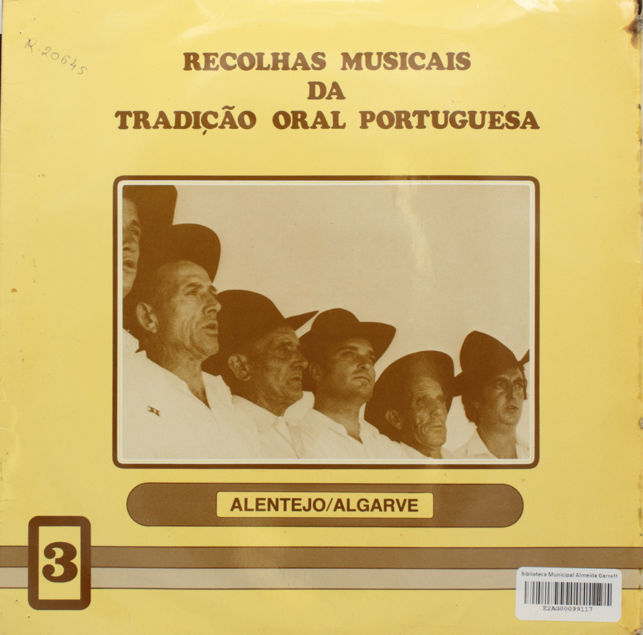 Recolhas musicais da tradição oral portuguesa: Trás-Os-Montes e Alentejo/Algarve