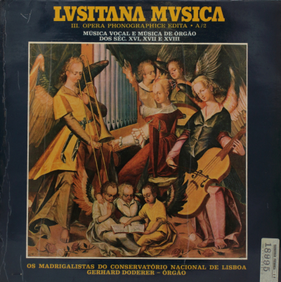 Música vocal e música de órgão dos sec. XVI, XVII e XVIII