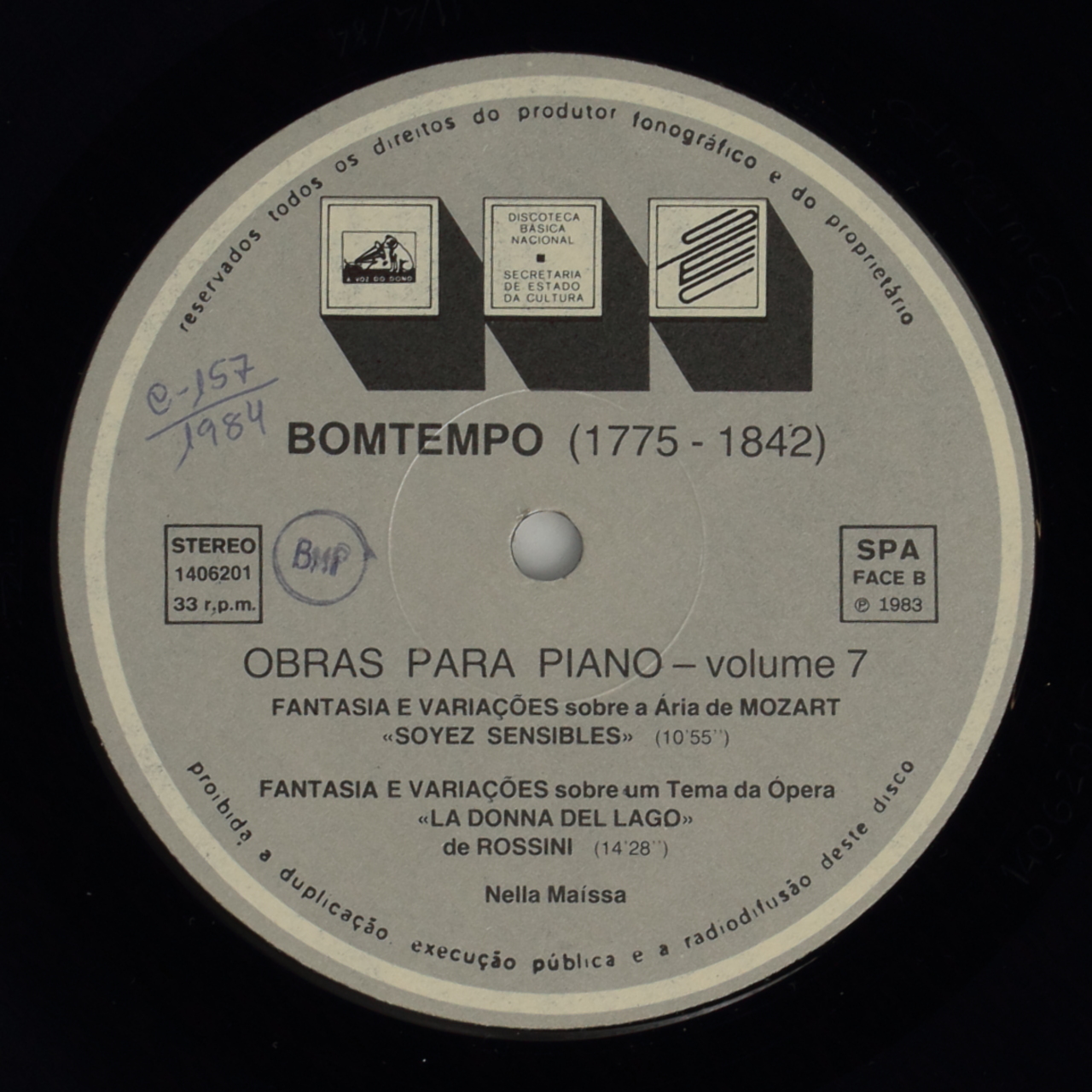 Bomtempo: Obras para Piano - Volume 7