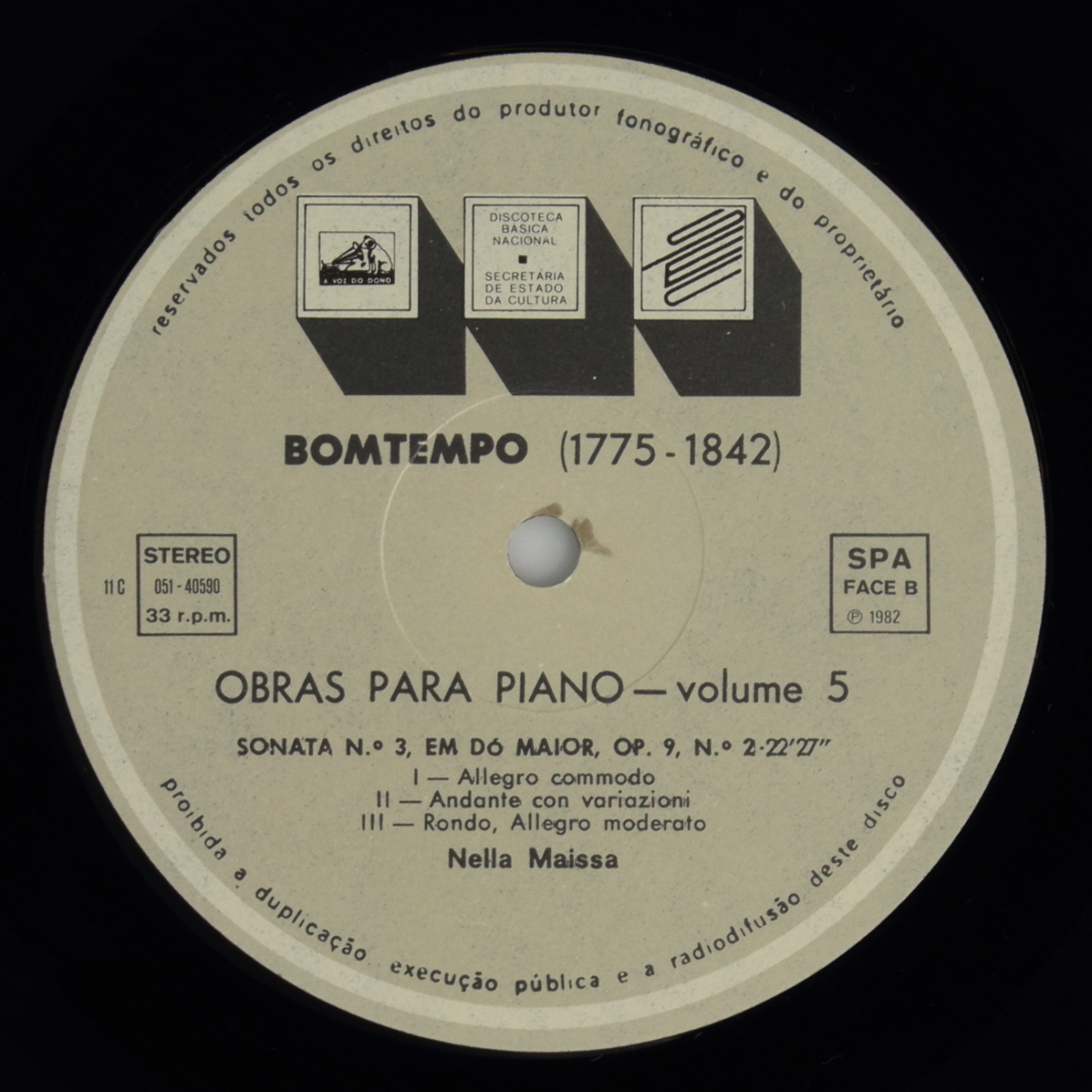 Bomtempo: Obras para Piano - Volume 5