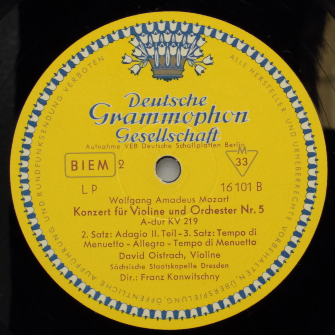 Mozart: Konzer für Violine und Orchester Nr. 5, A-dur KV 219