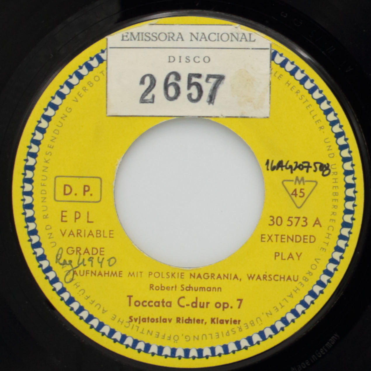 Schumann: Toccata C-dur; Novellette F-dur