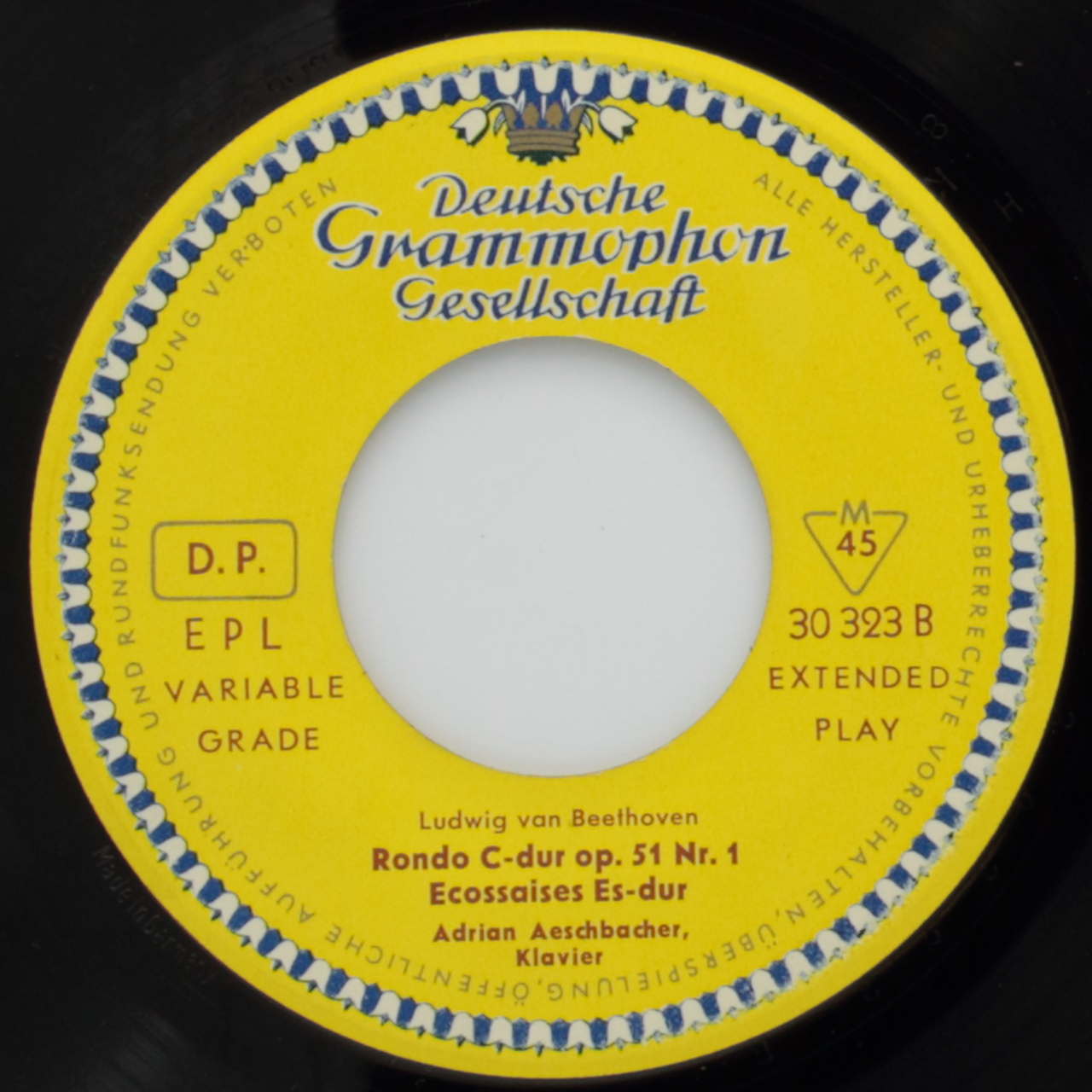 Beethoven: Rondo a capriccio G-dur op. 129 (Die Wut uber den verlorenen Groschen); Albumblatt 