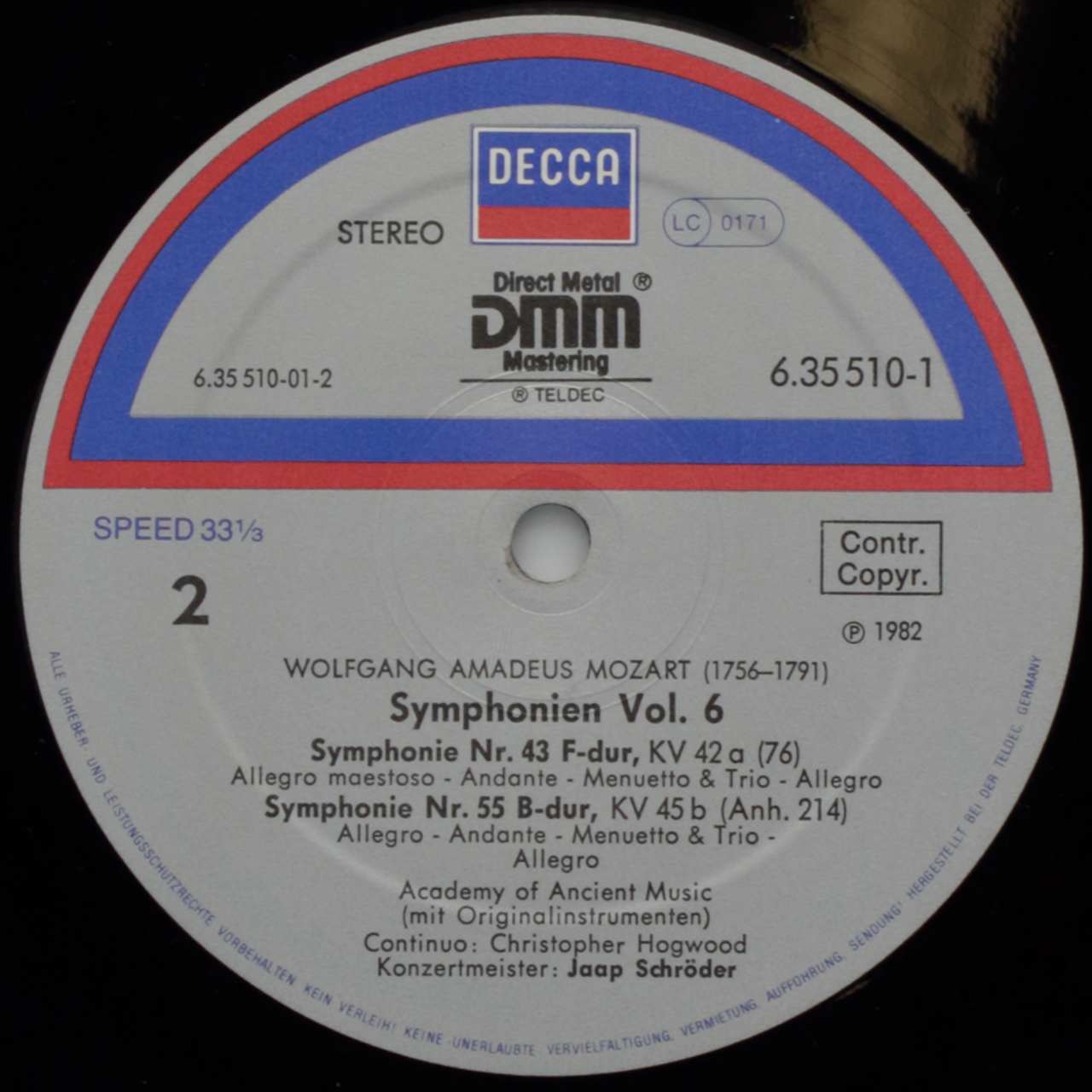 Mozart: Symphonien Vol. 6