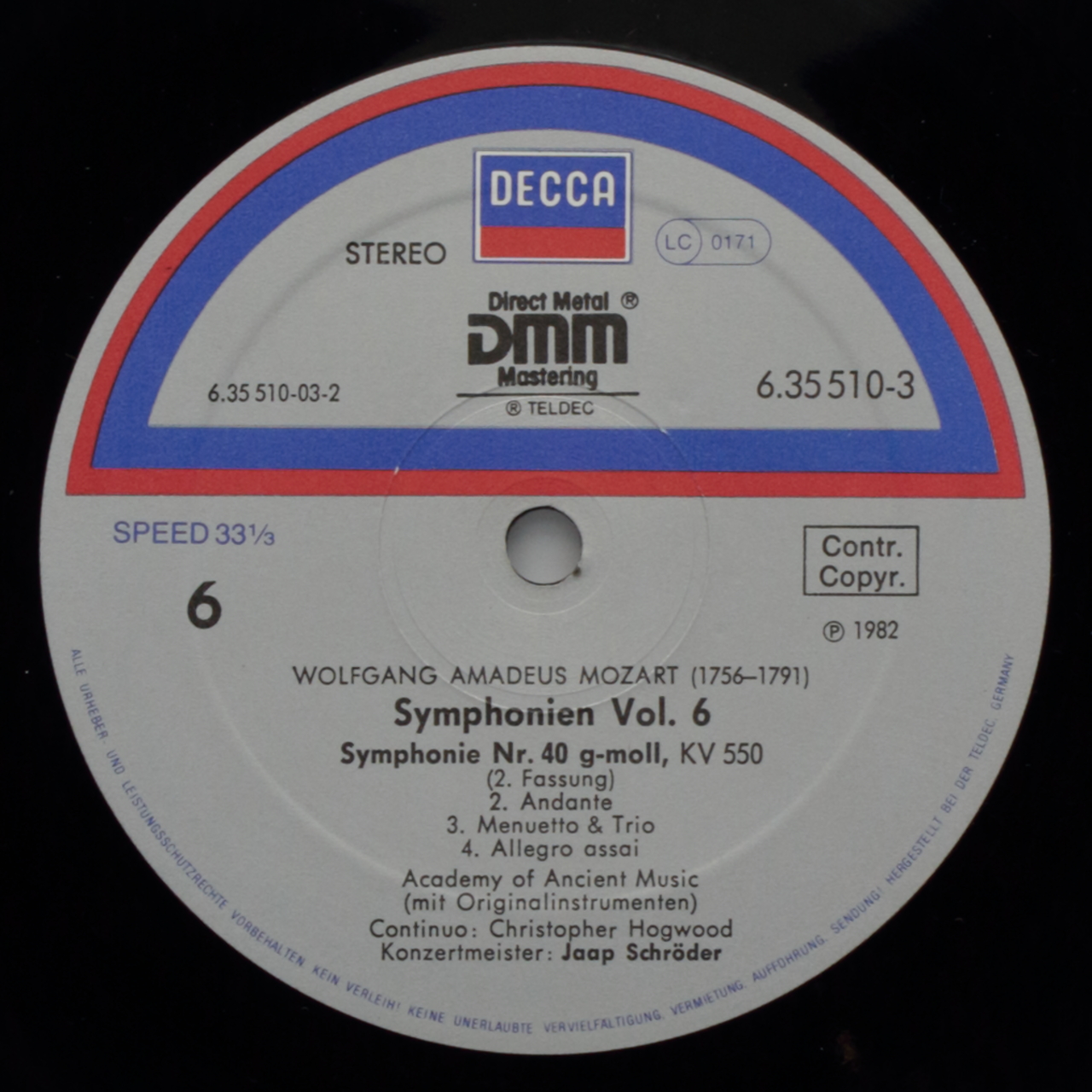 Mozart: Symphonien Vol. 6