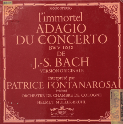 Bach: L'Immortel Adagio du Concerto B.W.V. 1052