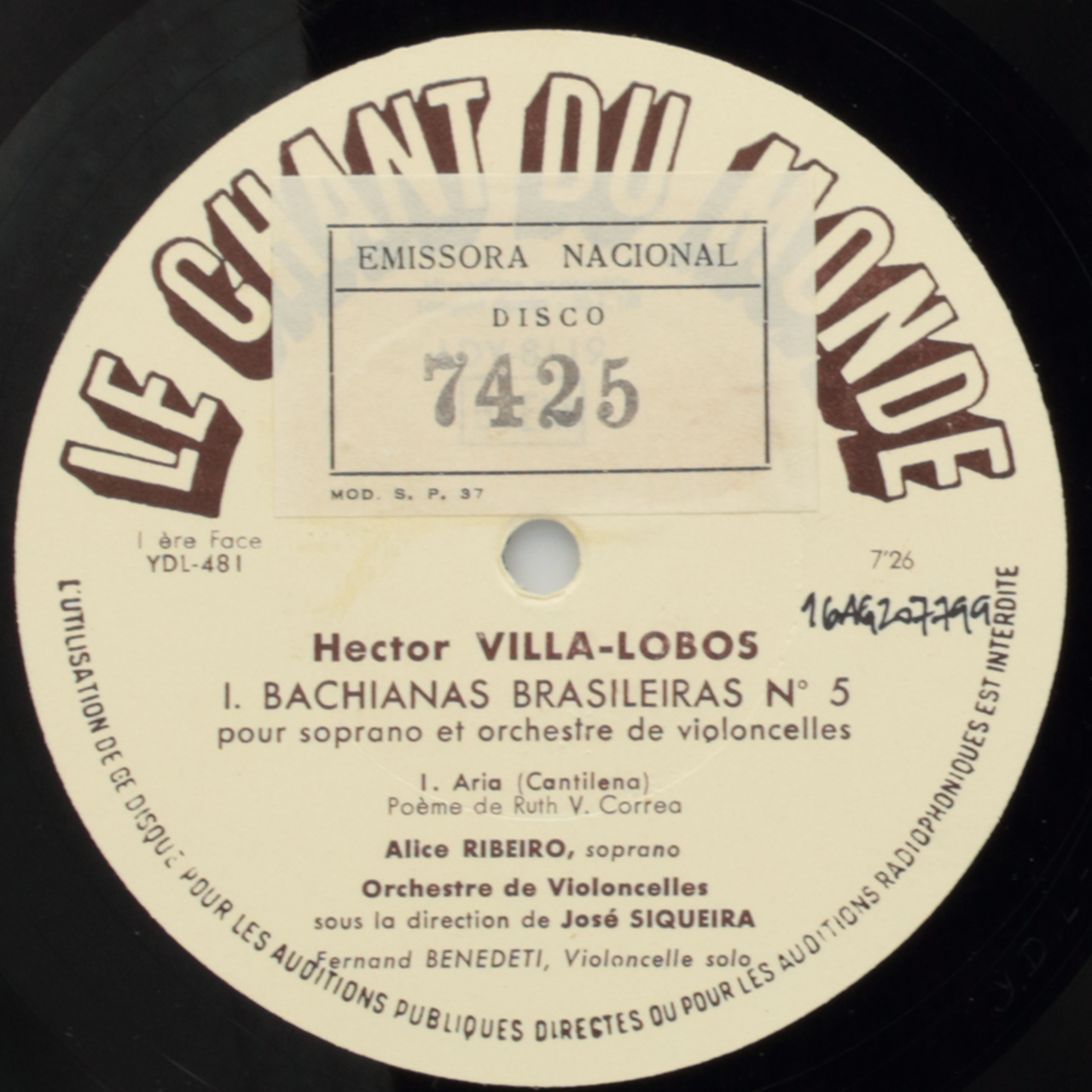 Villa-Lobos: Bachianas Brasileiras Nº 5