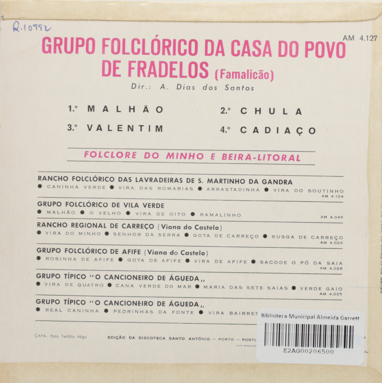 Grupo Folclórico da Casa do Povo de Fradelos
