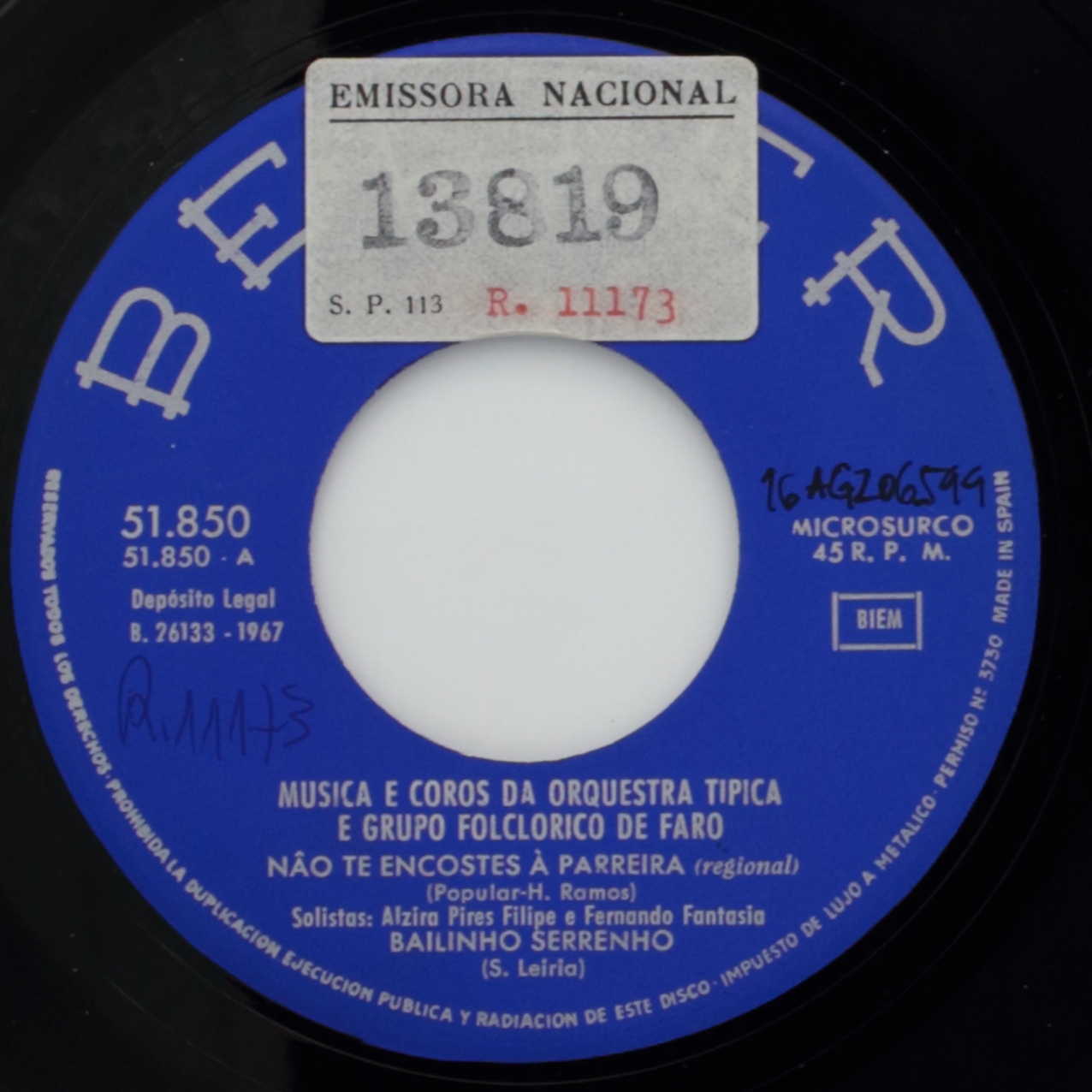 Musica e Coros da Orquestra Típica e Grupo Folclórico de Faro