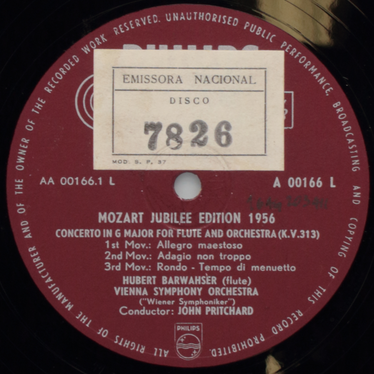 Mozart: Two Concertos for Flute and Orchestra - G major K. V. 313; D major K. V. 314