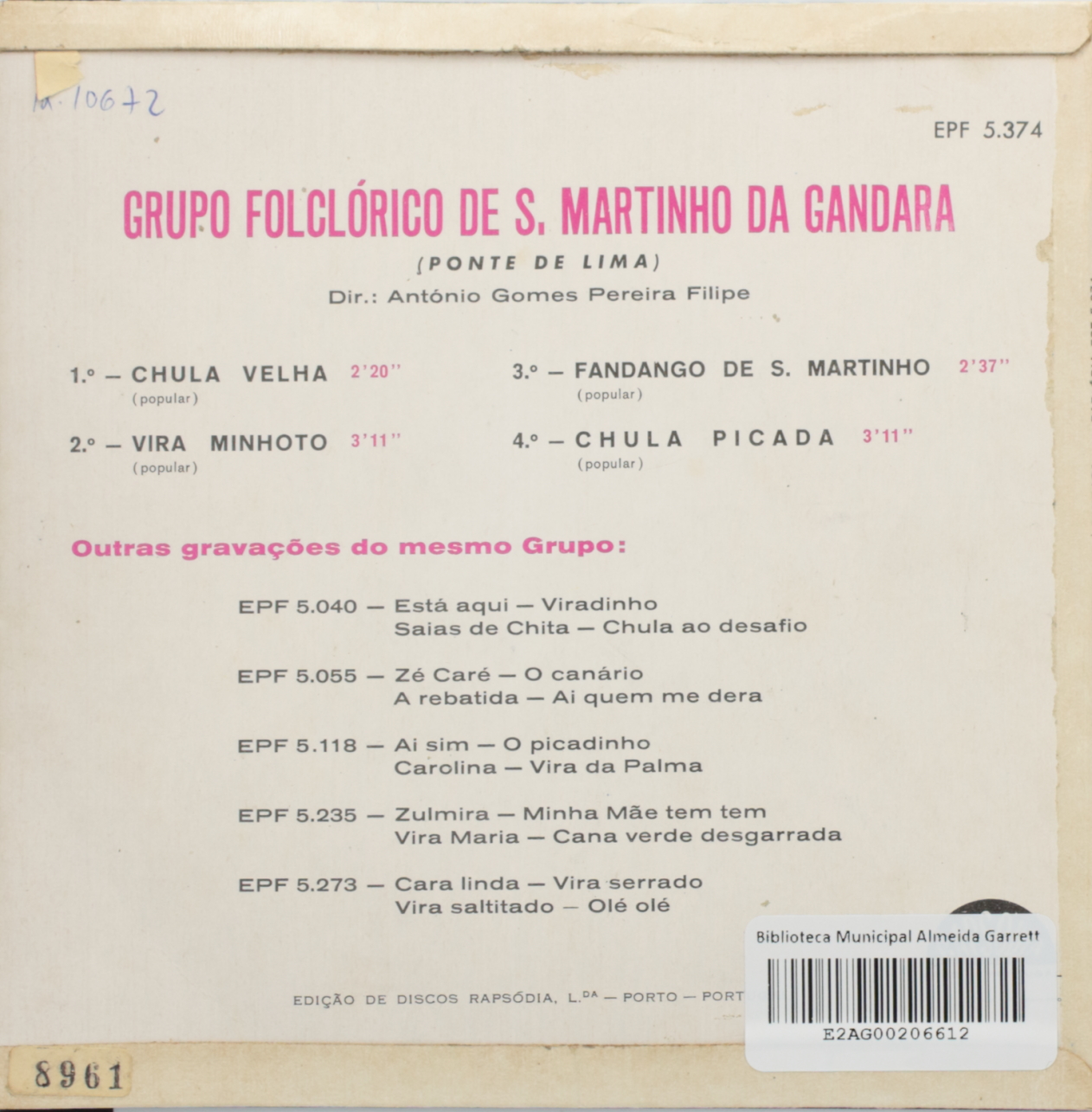 Grupo Folclórico de S. Martinho da Gandra