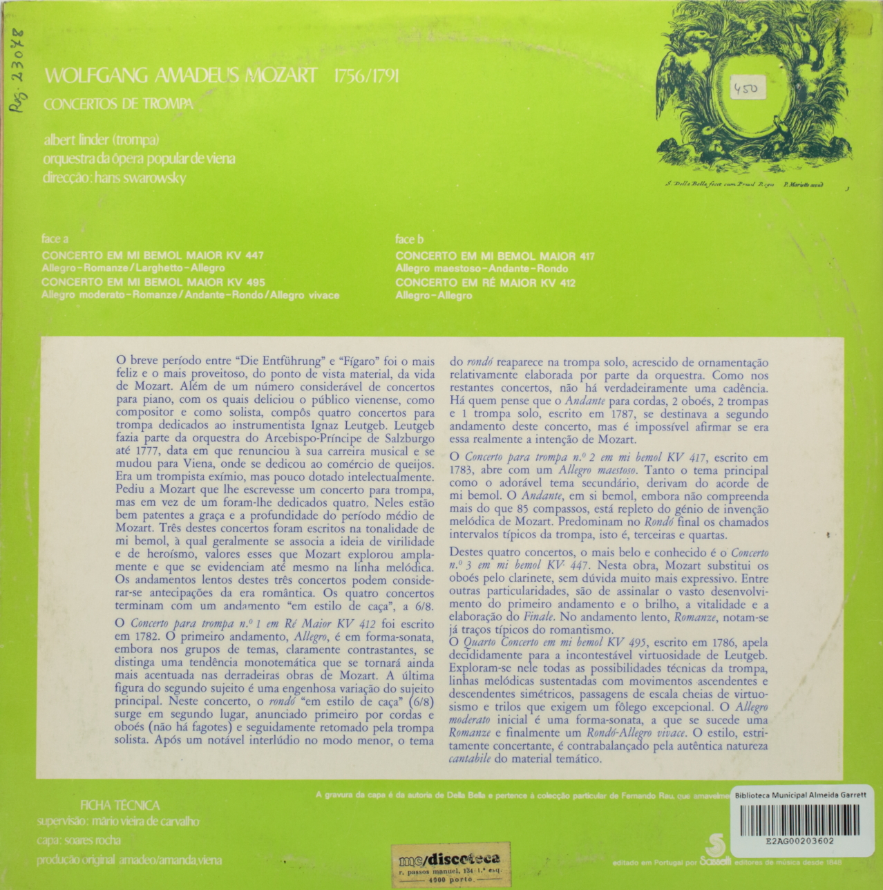 Mozart: Concerto de trompa