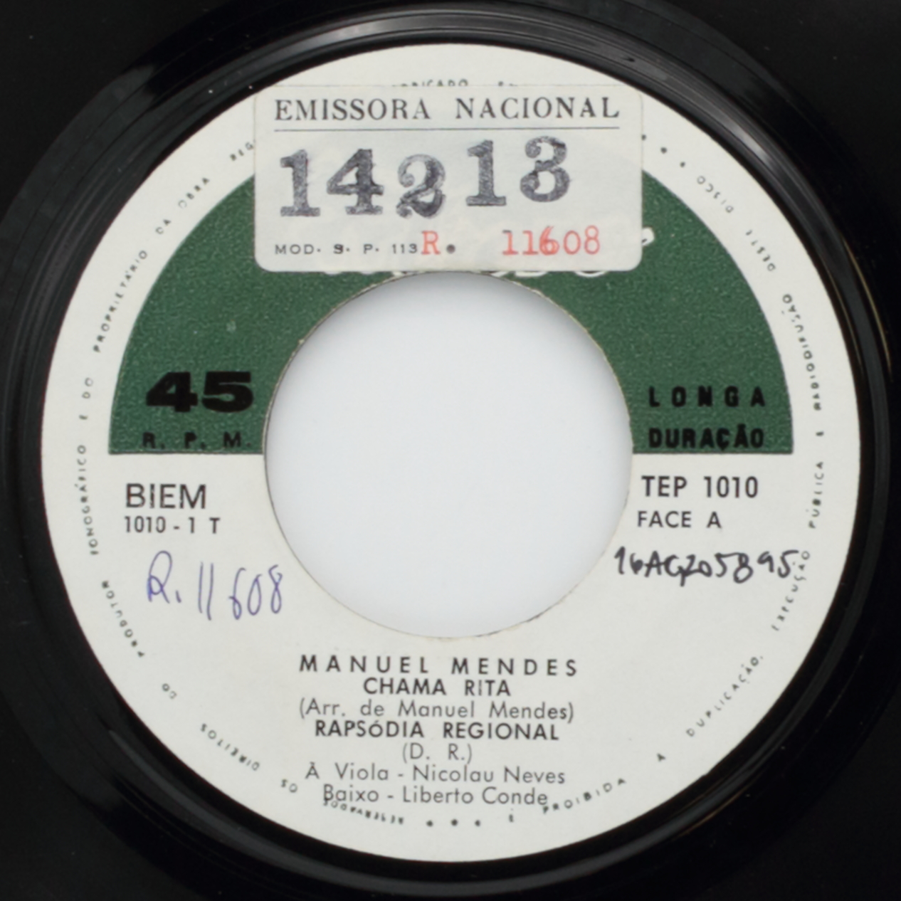 A guitarra portuguesa de Manuel Mendes