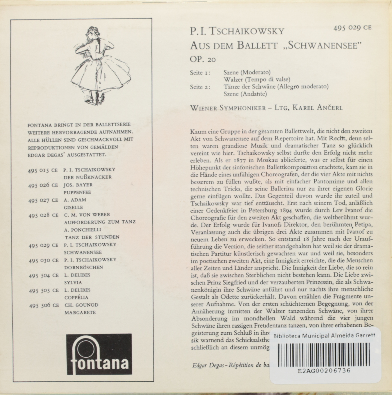 Tchaikovsky: Schwanensee